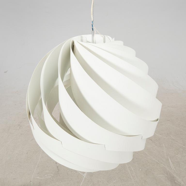 Louis Weisdorf, ceiling lamp "Turbo", Lyfa, Denmark, second half of the 20th century.