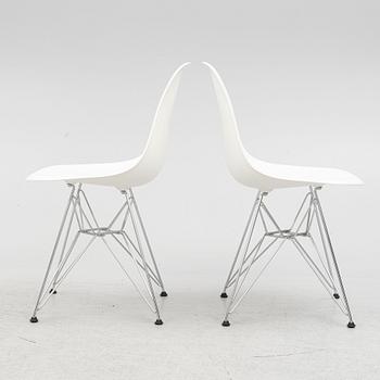 Charles & Ray Eames, chairs, 6 pcs, "DSR Plastic Chair", Vitra.