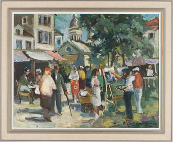 Orvo Raatikainen, Market Scene.