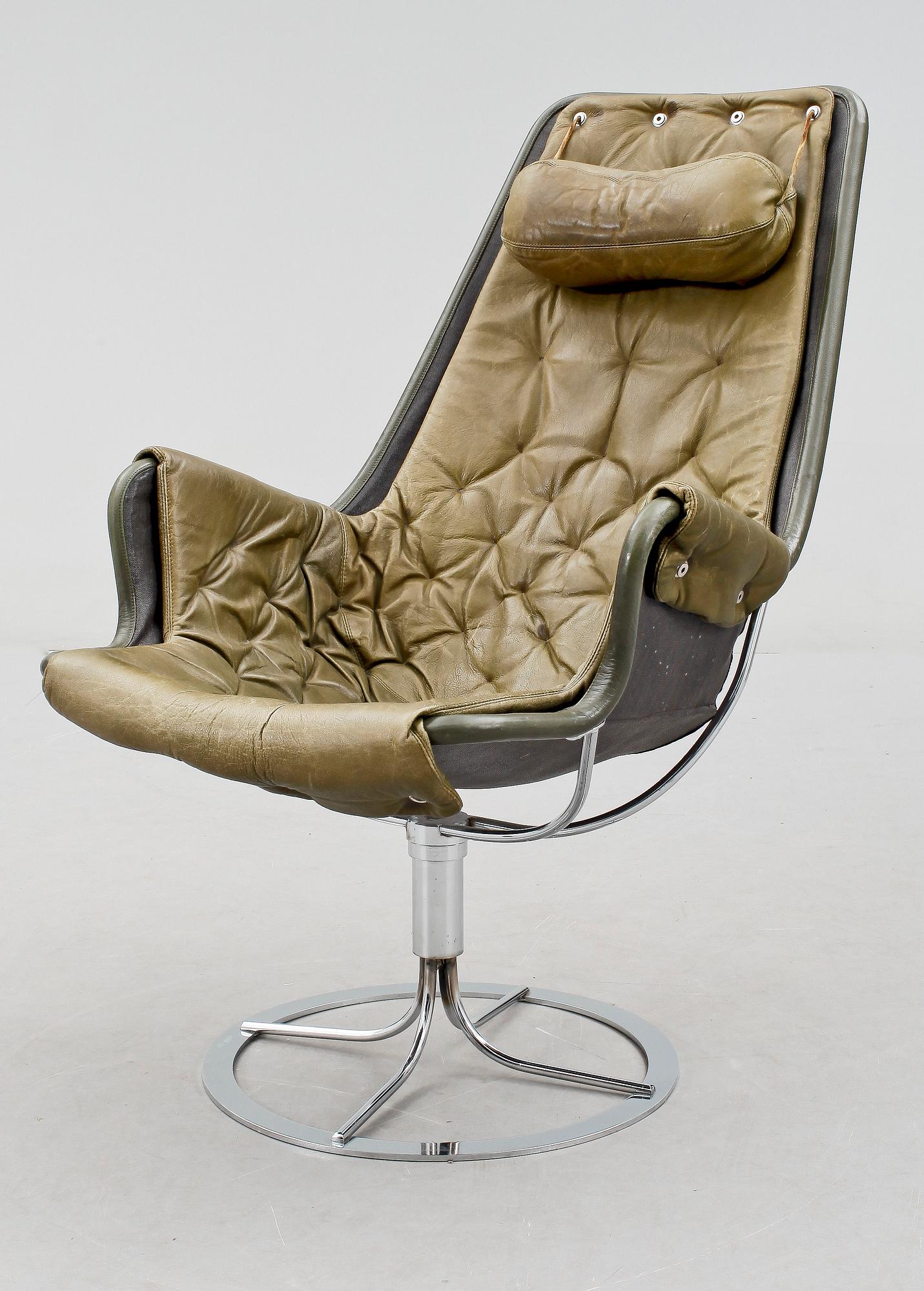 FÅTÖLJ, "Jetson", Bruno Mathsson, formgiven 1969.
