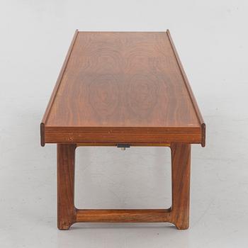 Torbjørn Afdal, 'Krobo' bench with plant stand, Bruksbo, Mellemstrand, Norway, second half of the 20th century.