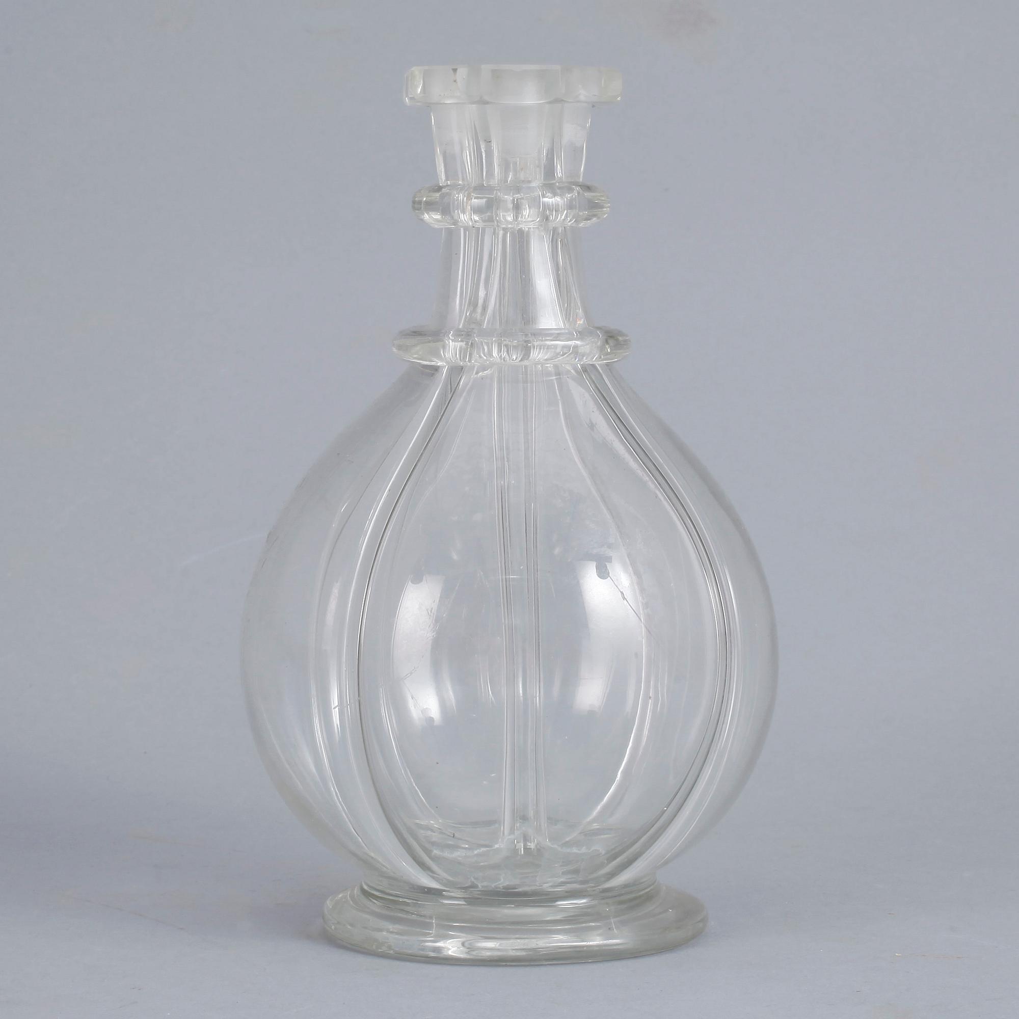 KARAFF, glas, 1800-tal.