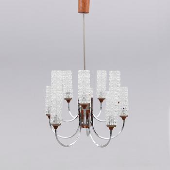 TAKLAMPA, 1900-talets andra hälft, höjd 85 cm.