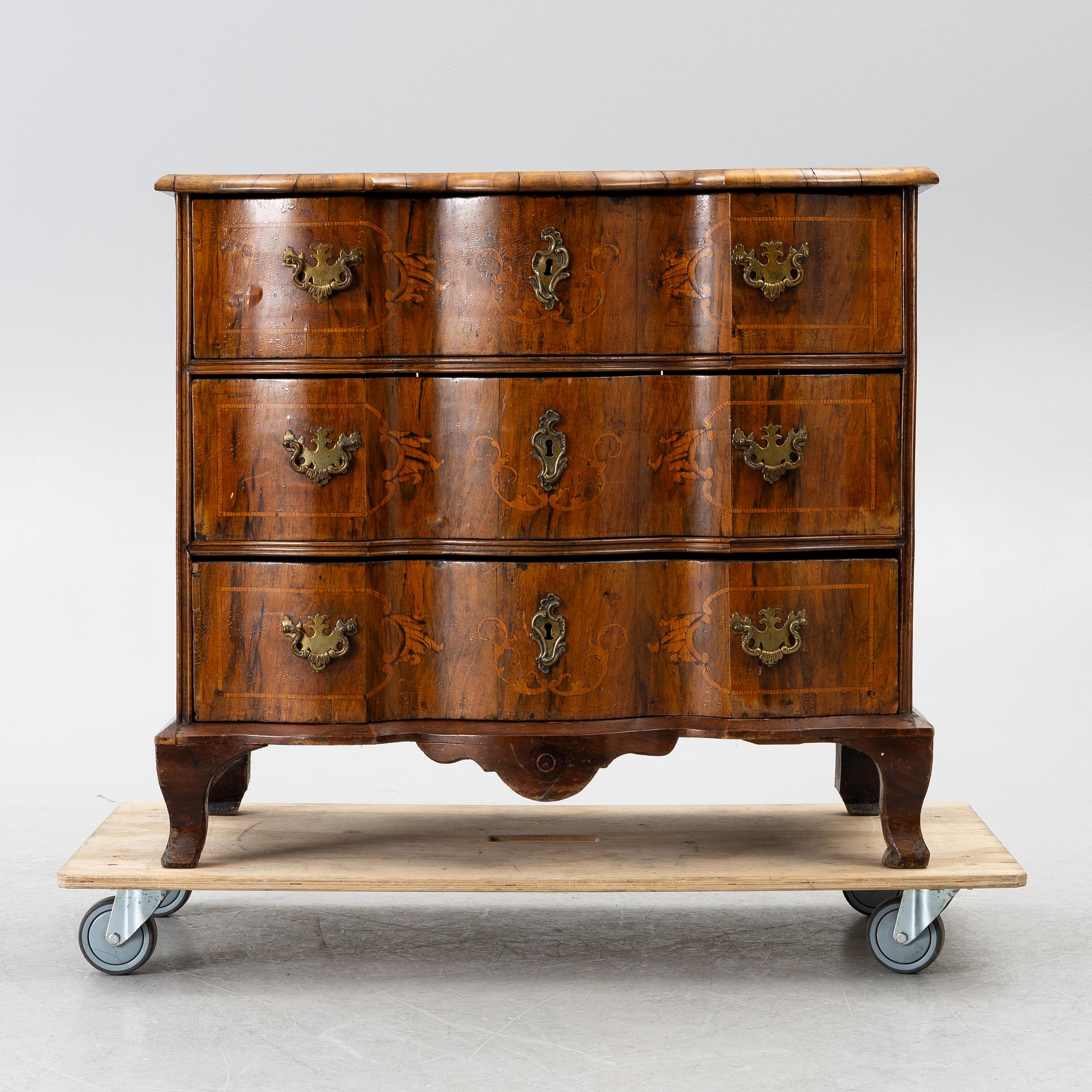 Bureau, late Baroque, 18th century.