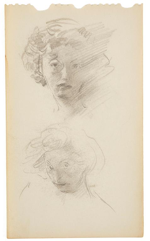 Lotte Laserstein, Dubbelporträtt - självporträtt.