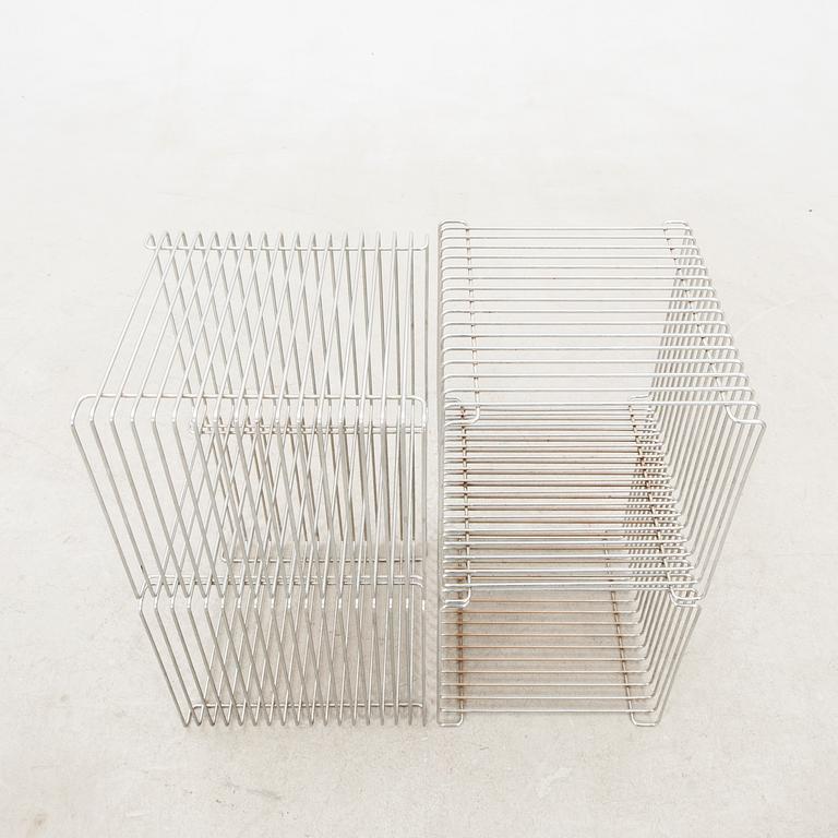 Verner Panton, Hyllsystem "Wire cube" 6 st 1900-talets senare del Danmark.