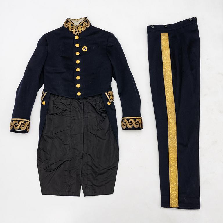 A Swedish Diplomatic Uniform, mid 20th Century.