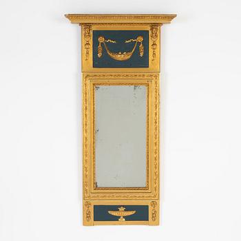 An Empire mirror Claes Eric Reding, Karlskrona, 1809-1818.