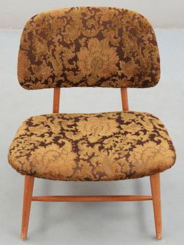 STOL, "TeVe", Alf Svensson, för Studio, Ljungs Industrier. Modellen Formgiven 1953.