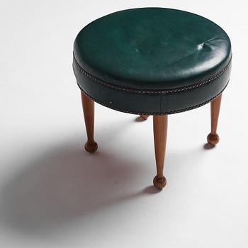 A Swedish Modern stool, 1940's/50's.