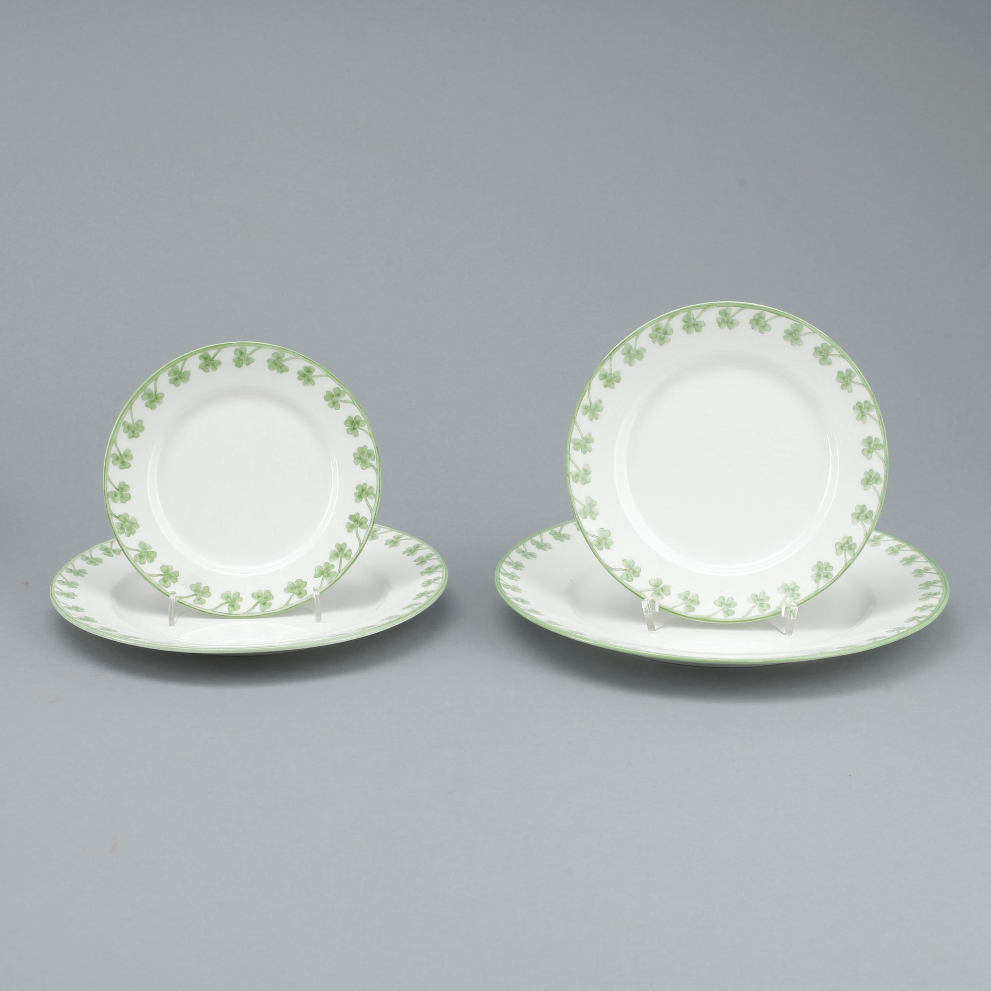 SERVISDELAR, 94 delar, porslin, "Gunnar", Gunnar Wennerberg, Gustavsberg, 1900-talets första hälft.