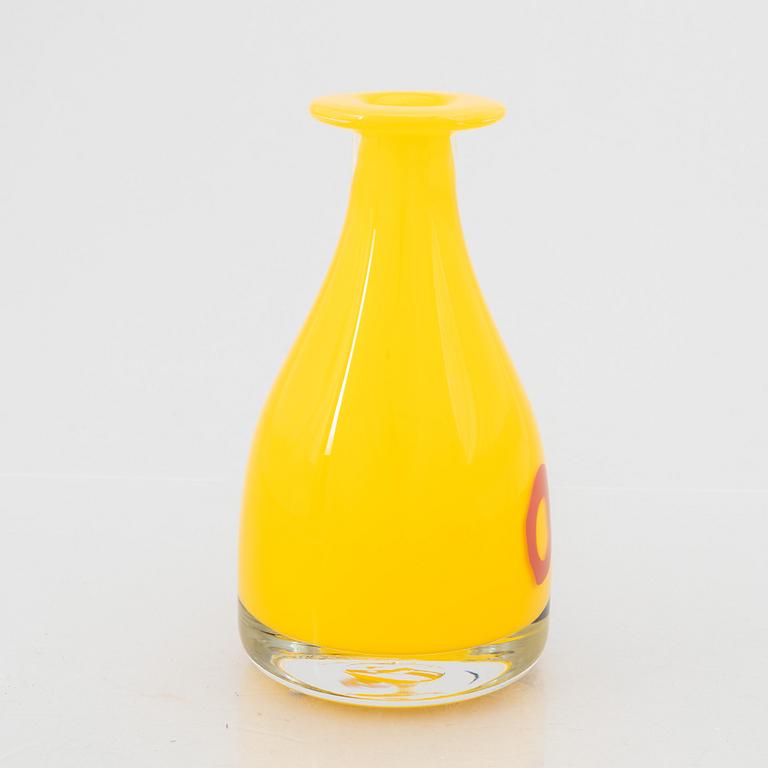 Klas-Göran Tinbäck, vas, glas, unikat, utförd i egen studio 1991.