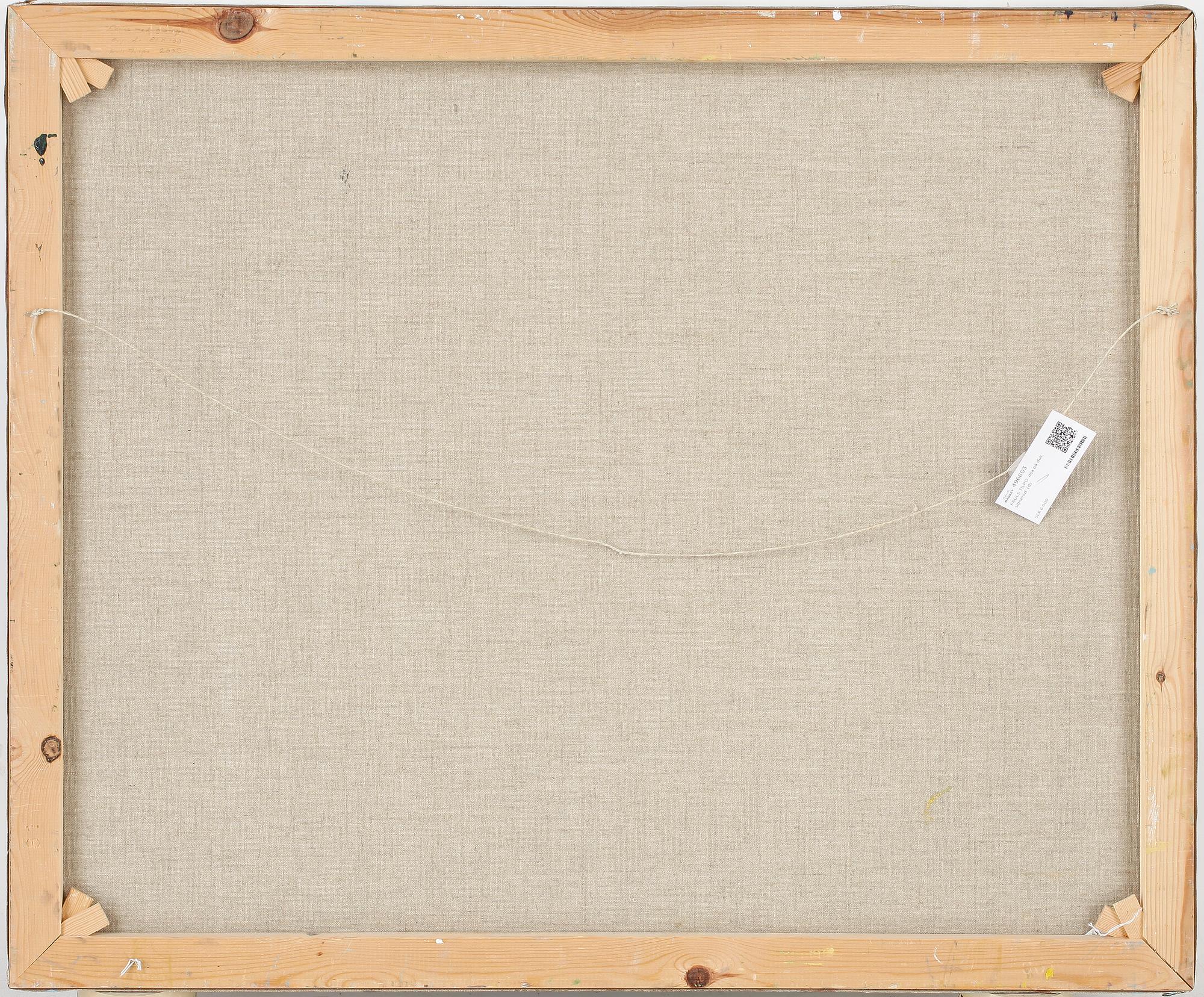 FRULS TILPO, olja på duk, signerad.