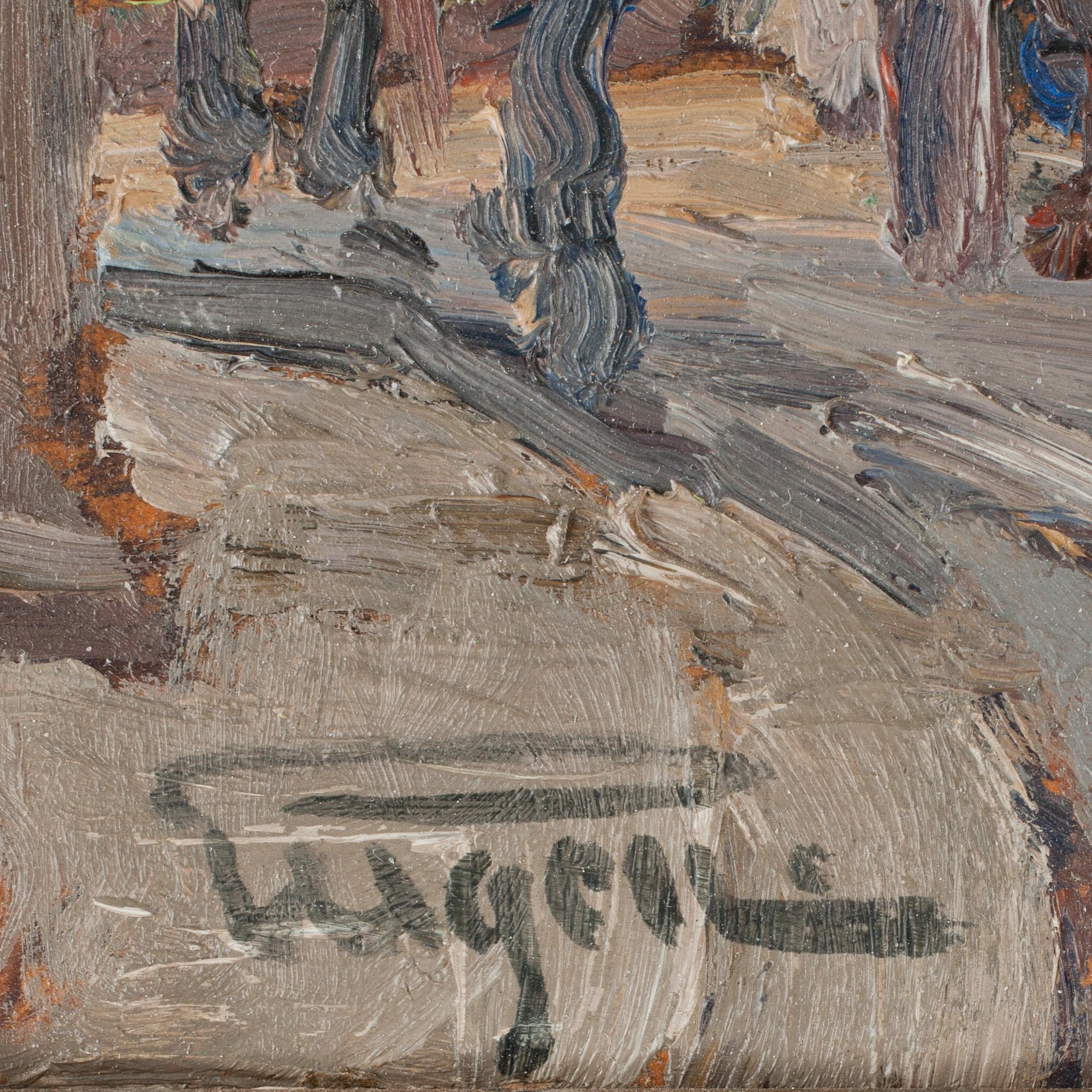 PRINS EUGEN, olja på pannå, sign och dat 1922.