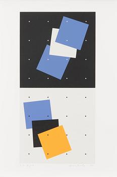 Portfolio of ten serigraphs, signed and dated -94, numbered EA 14/50.