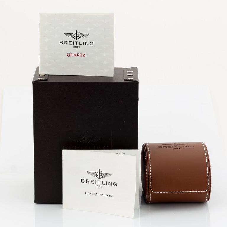 Breitling, J-Class, kronograf, armbandsur, 40 mm.