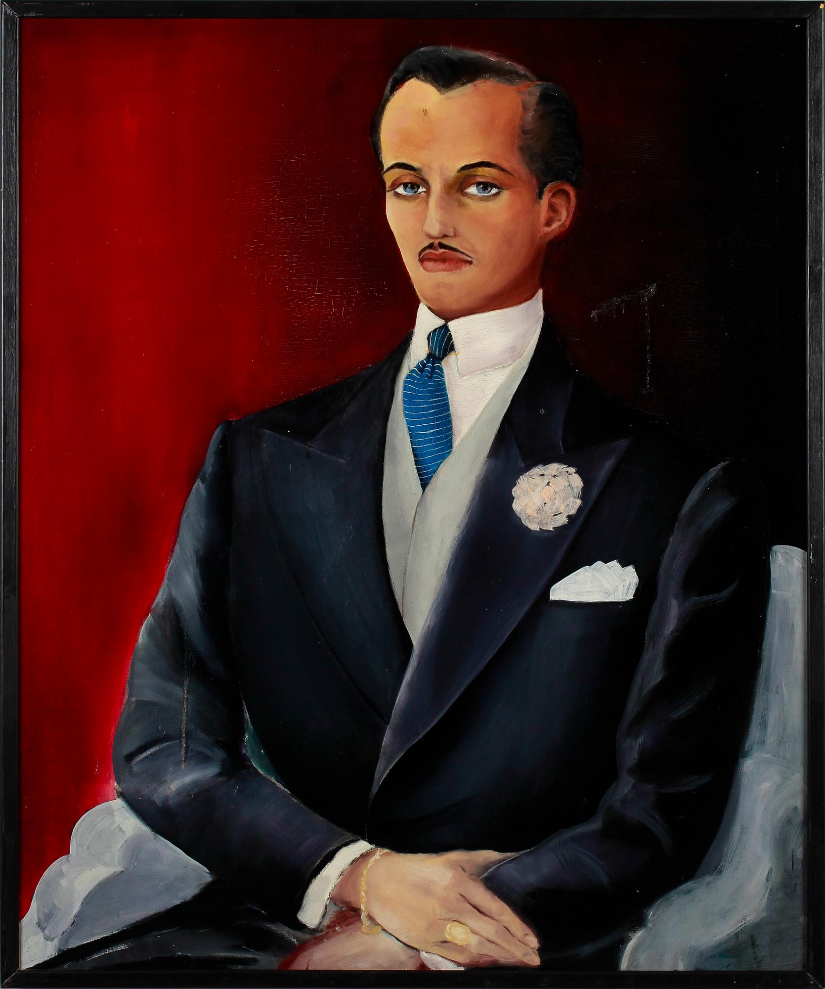 OKÄND KONSTNÄR, olja på duk, osignerad, 1900-talets första hälft.