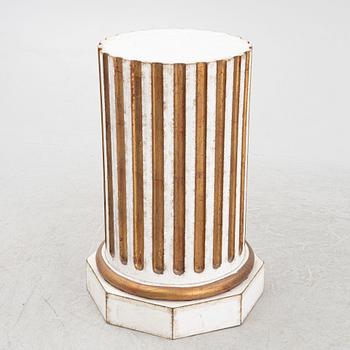 A Gustavian style pedestal, first half of the 20th Century.