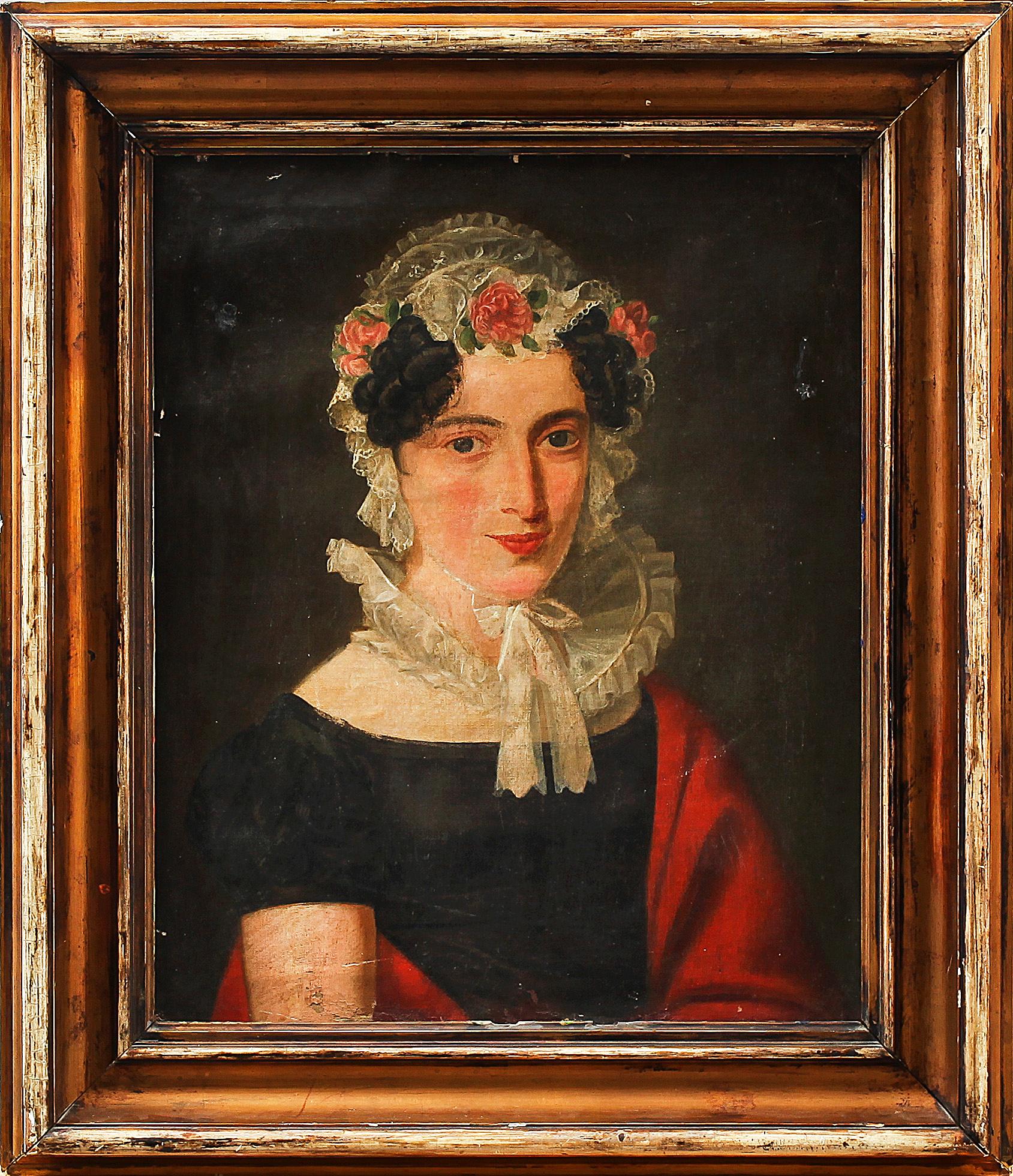 OKÄND KONSTNÄR, olja på duk, 1800-tal.