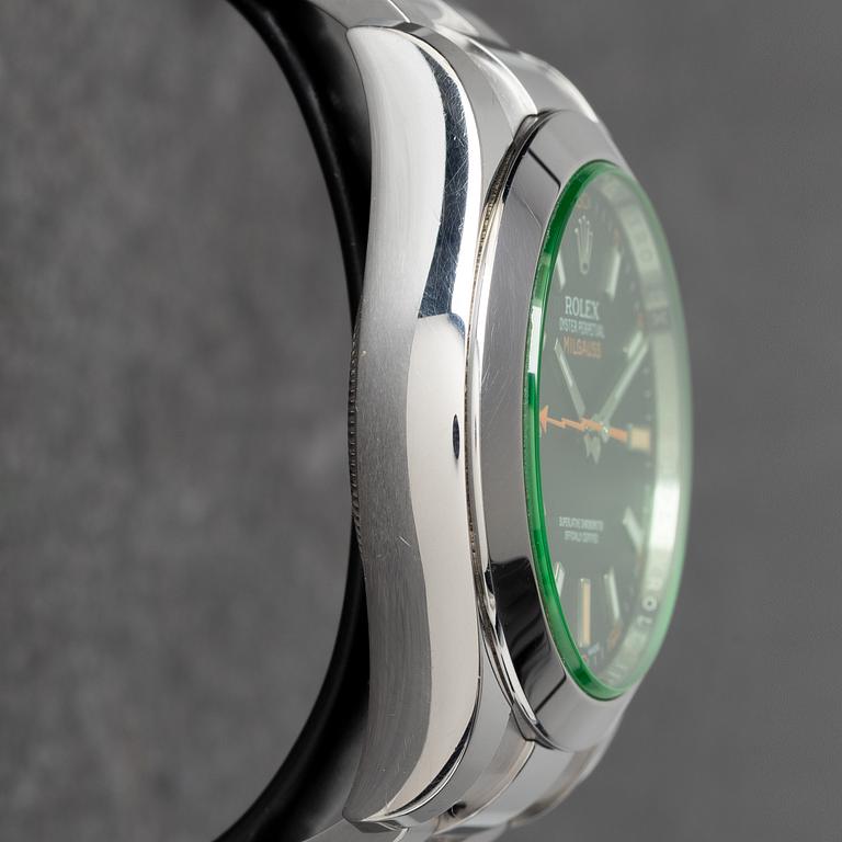 Rolex, Milgauss, ca 2014.