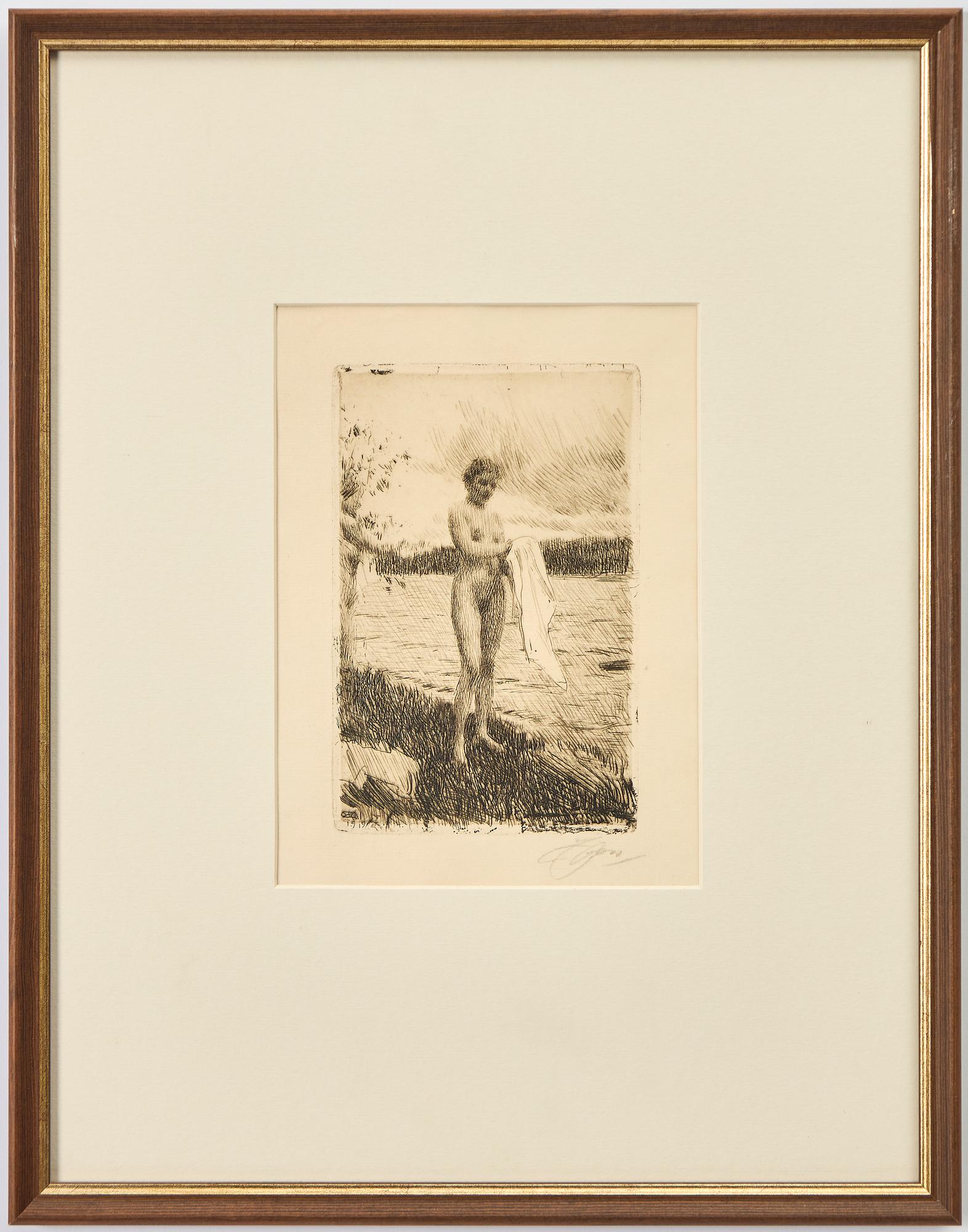 Anders Zorn, "Dalälven" translates to "The Dalälven" in English.