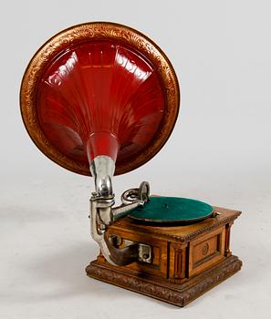 TRATTGRAMMOFON, Tresor Soundbox, tidigt 1900-tal.