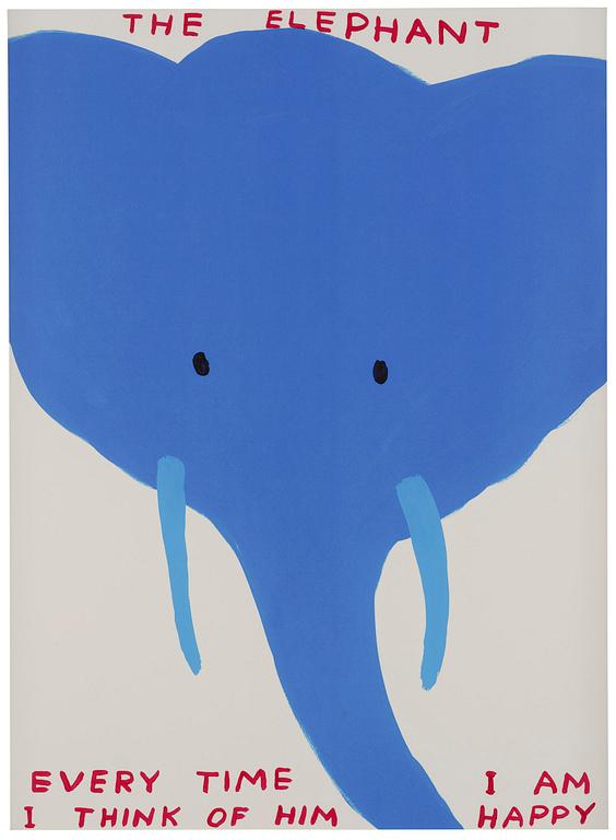 David Shrigley, "The Elephant".