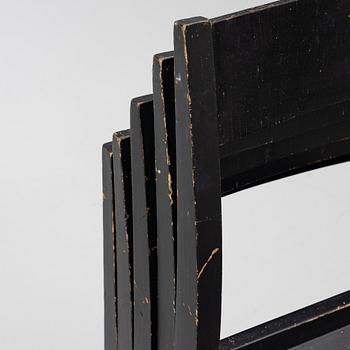 Sven Markelius, ‘Orkesterstolen’, 6 chairs, mid-20th century.