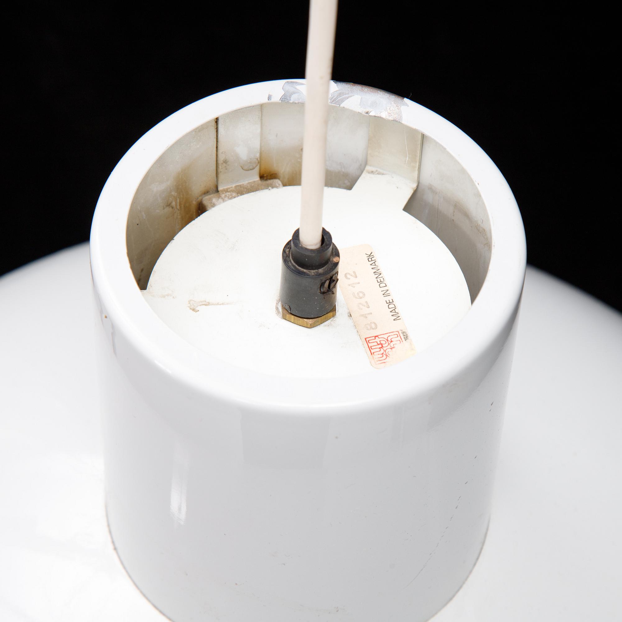 Jo Hammerborg, taklampor, 2 st, "Maxi Bunker", Fog & mørup, andra halvan av 1900-talet.