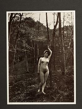 MAPP MED 19 st BILDER, "Eva im Paradies", Tyskland, 1910-tal.
