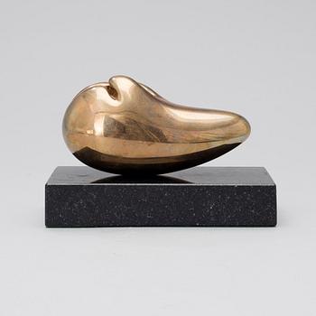 BJÖRN WECKSTRÖM, SKULPTUR. Polerad brons, signerad B.W. 2/12-03.