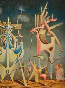 Erik Olson, "Krucifixion-exekution".