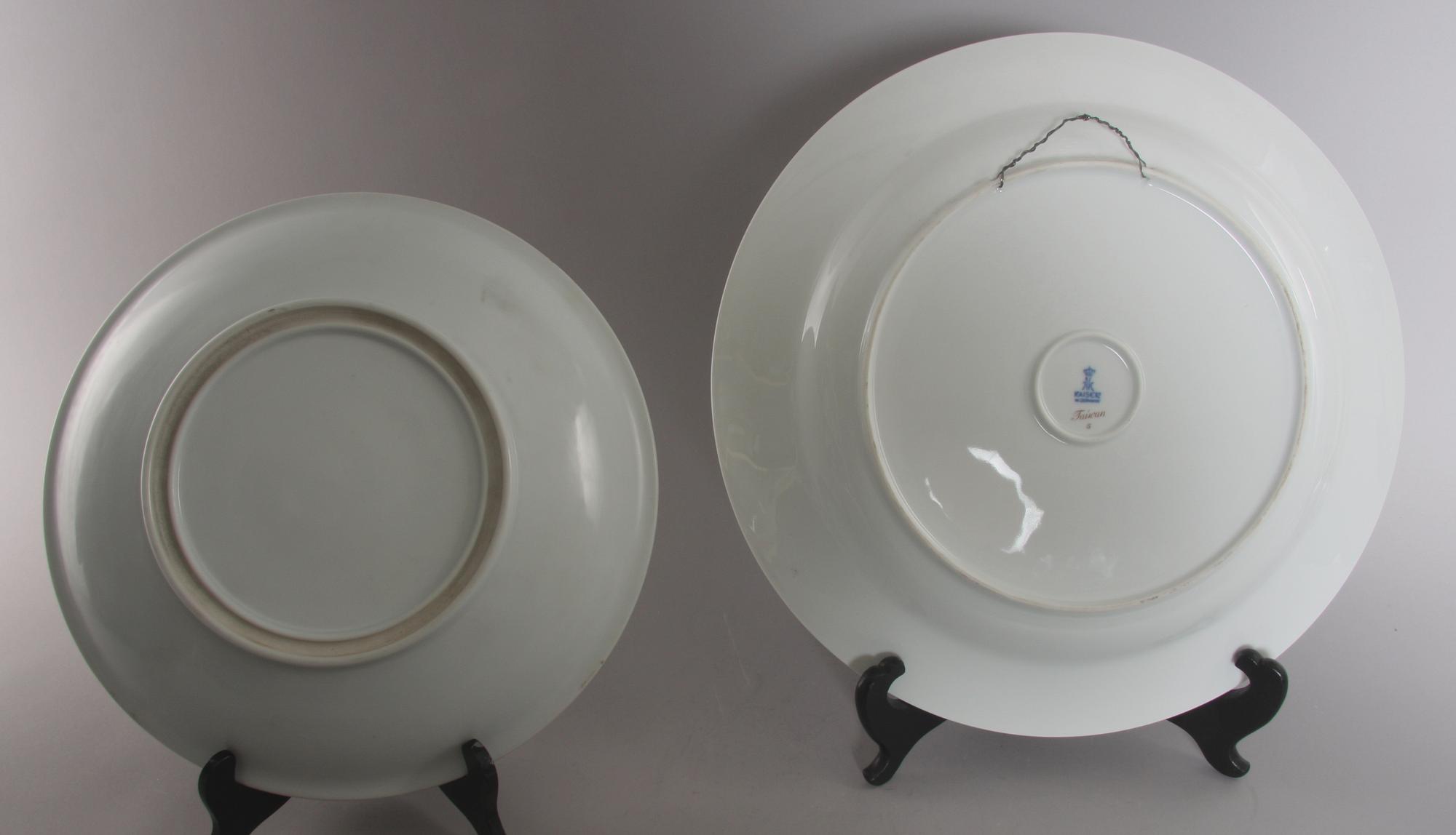 FAT, 2 st, porslin, Kaiser rersp Kina.