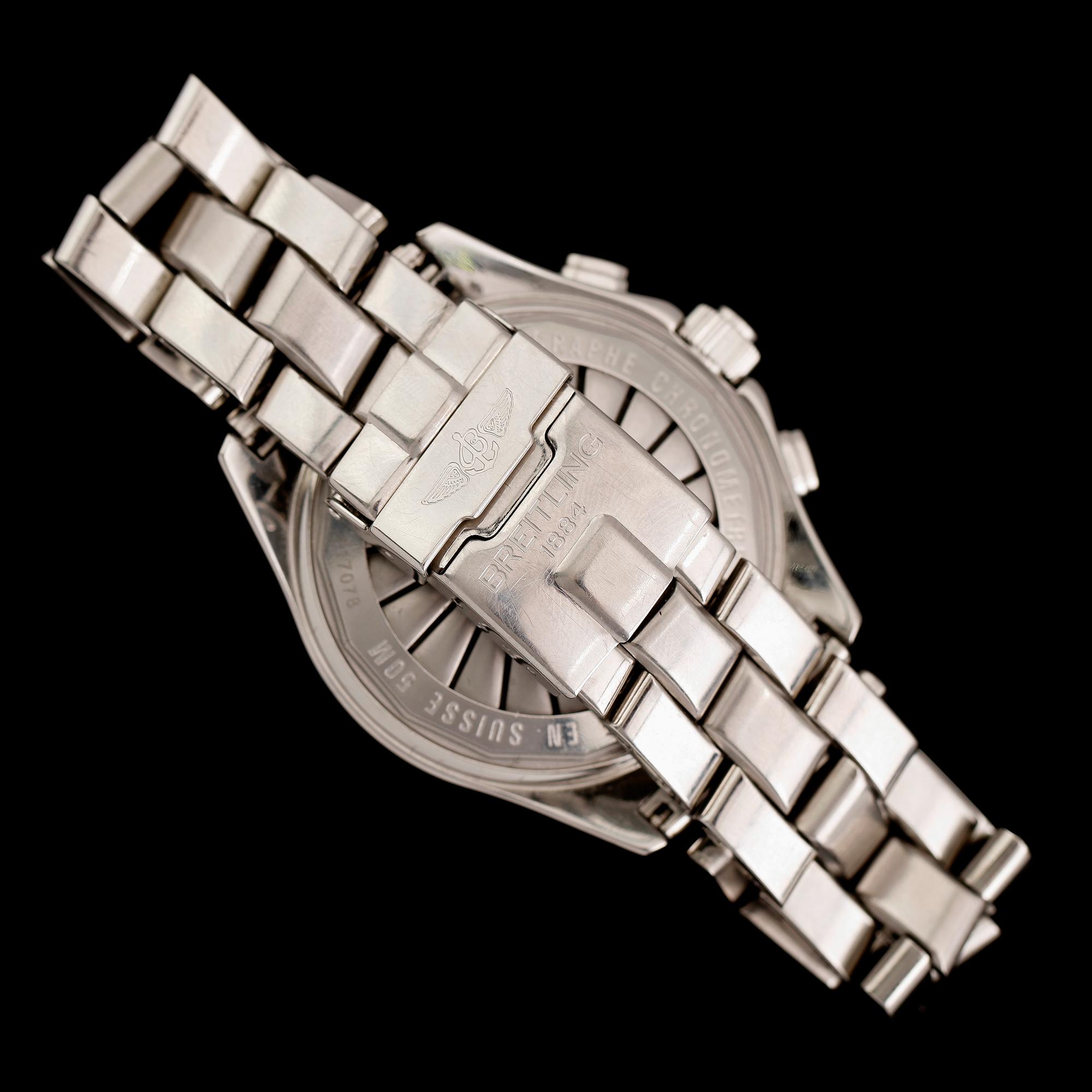 Breitling - B1. Steel. Quartz. Ø 42mm. 2002.