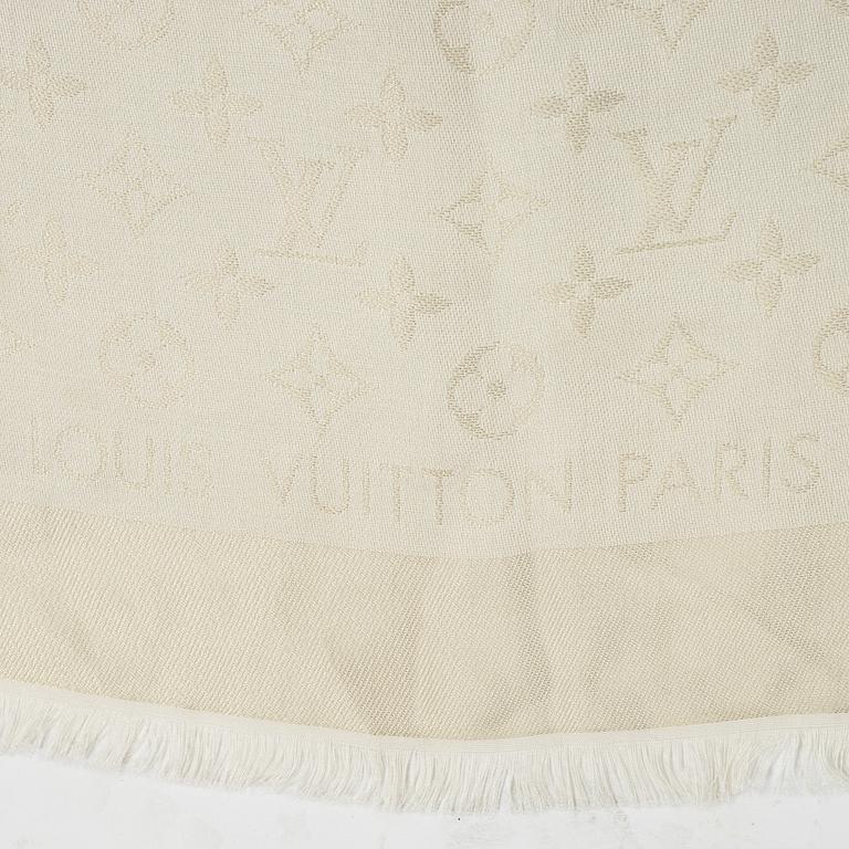 Louis Vuitton, a silk mix shawl.