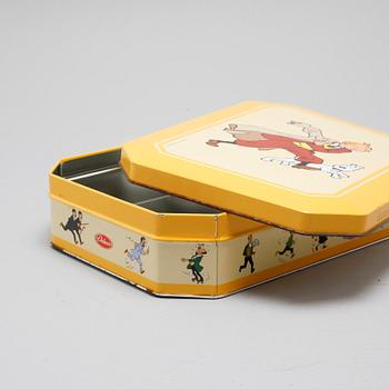 14 Tin-Tin biscuit tins, late 20th/21th century.