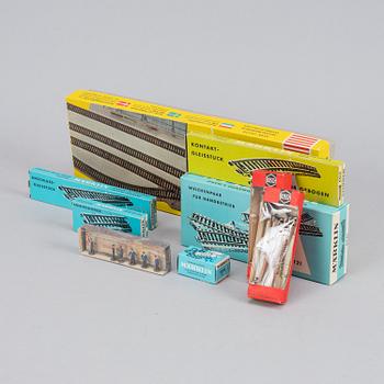Märklin, a large collection of locomotives, wagons and accessories.