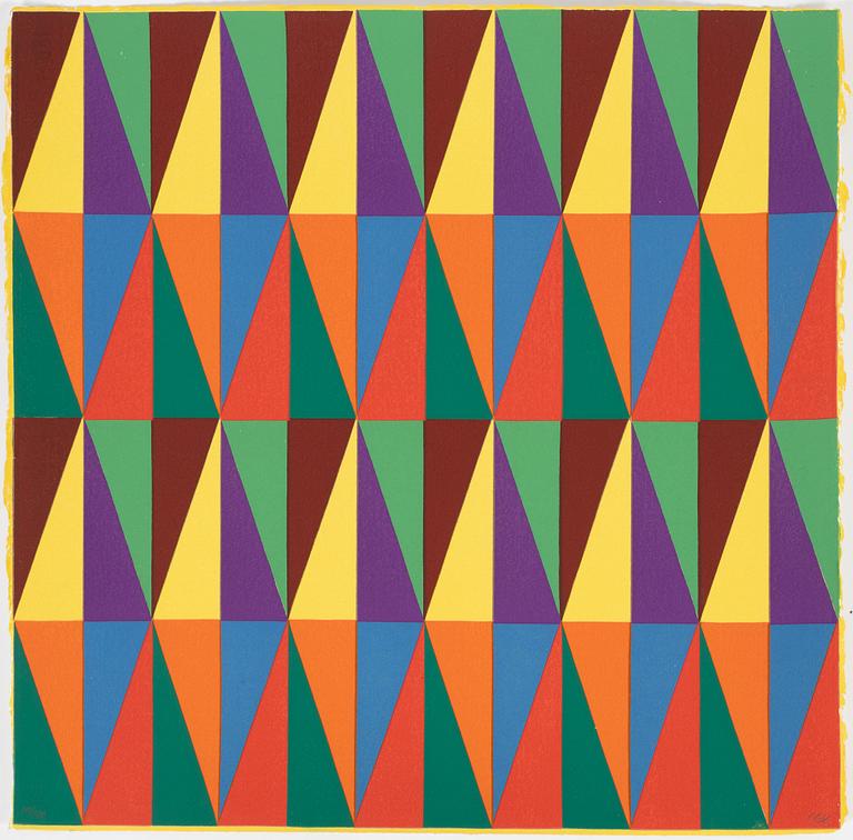 C Göran Karlsson, silkscreen in colours, signed 119/150.