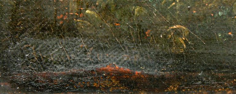 FRANCESCO ZUCCARELLI, hans art, olja på duk, bär sign.