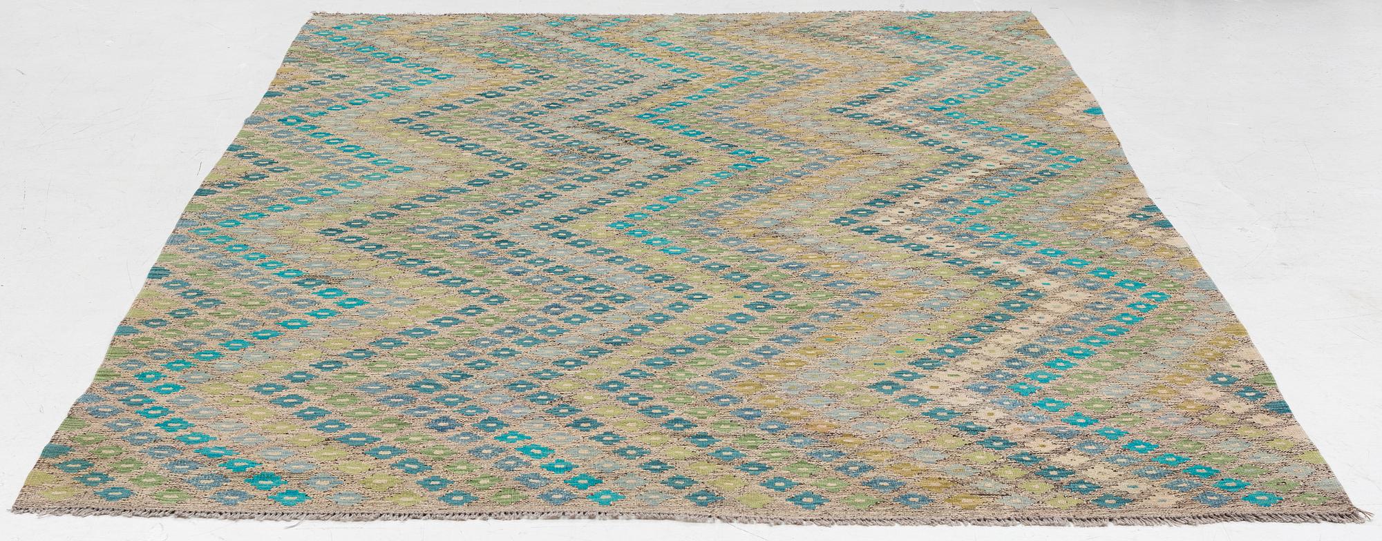 Kilim, modern, approx. 300 x 205 cm.