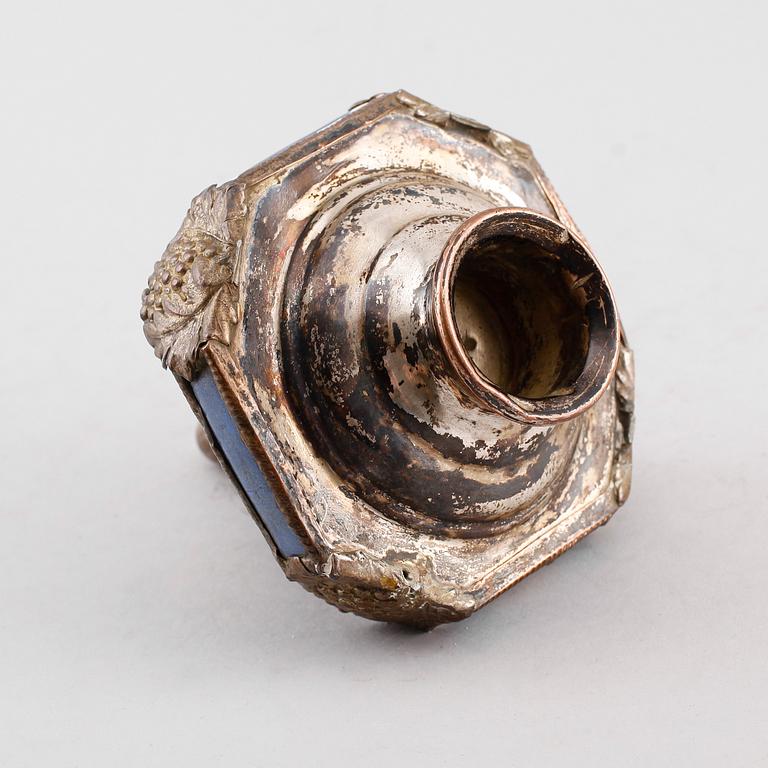 AMPEL, försilvrad koppar, senempire, Ryssland, 1800-talets mitt.