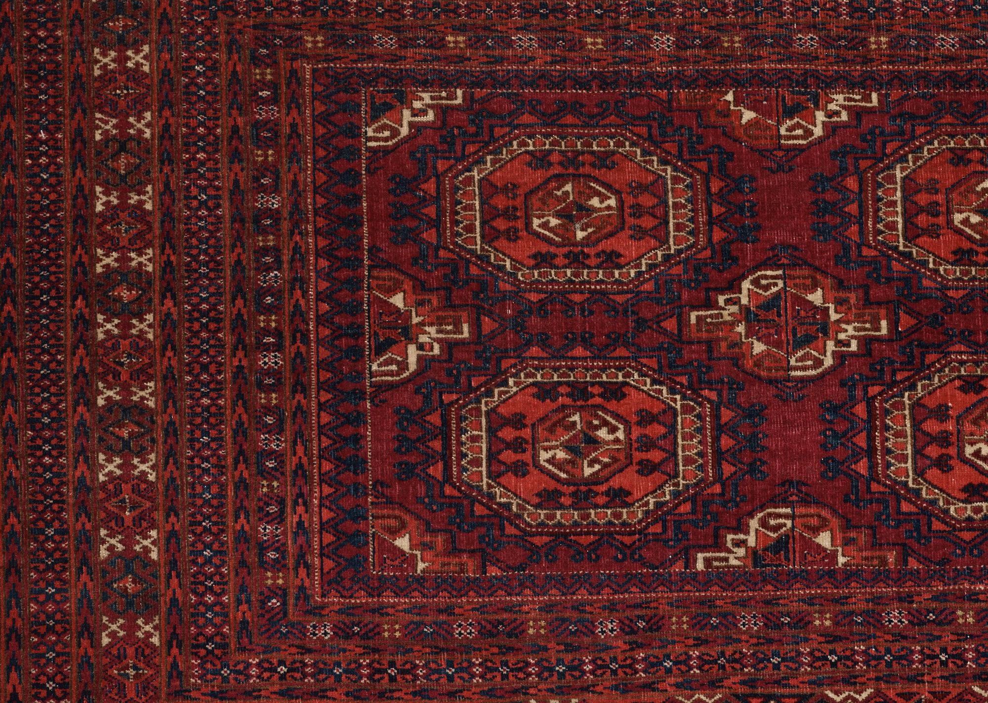 ANTIK/SEMIANTIK TEKKE CHUVAL. 83,5 x 148,5 cm.