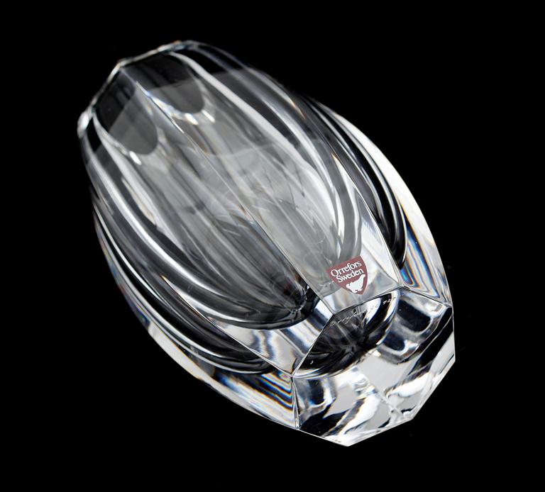 VAS, glas, Gunnar Cyrén, Orrefors, signerad.