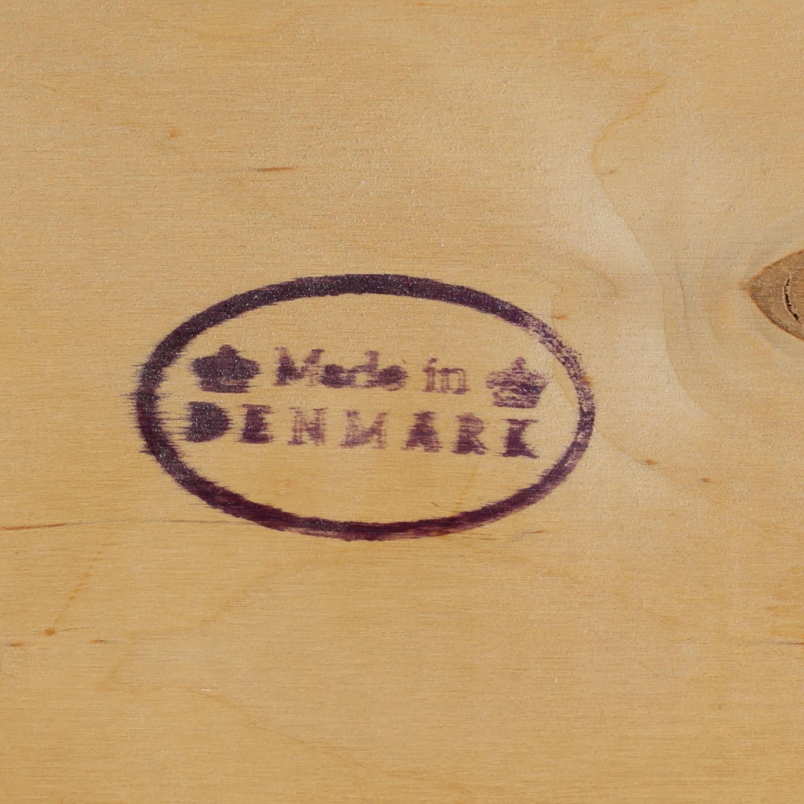 TOILETTBORD, teak, Danmark, 1950/60-tal.