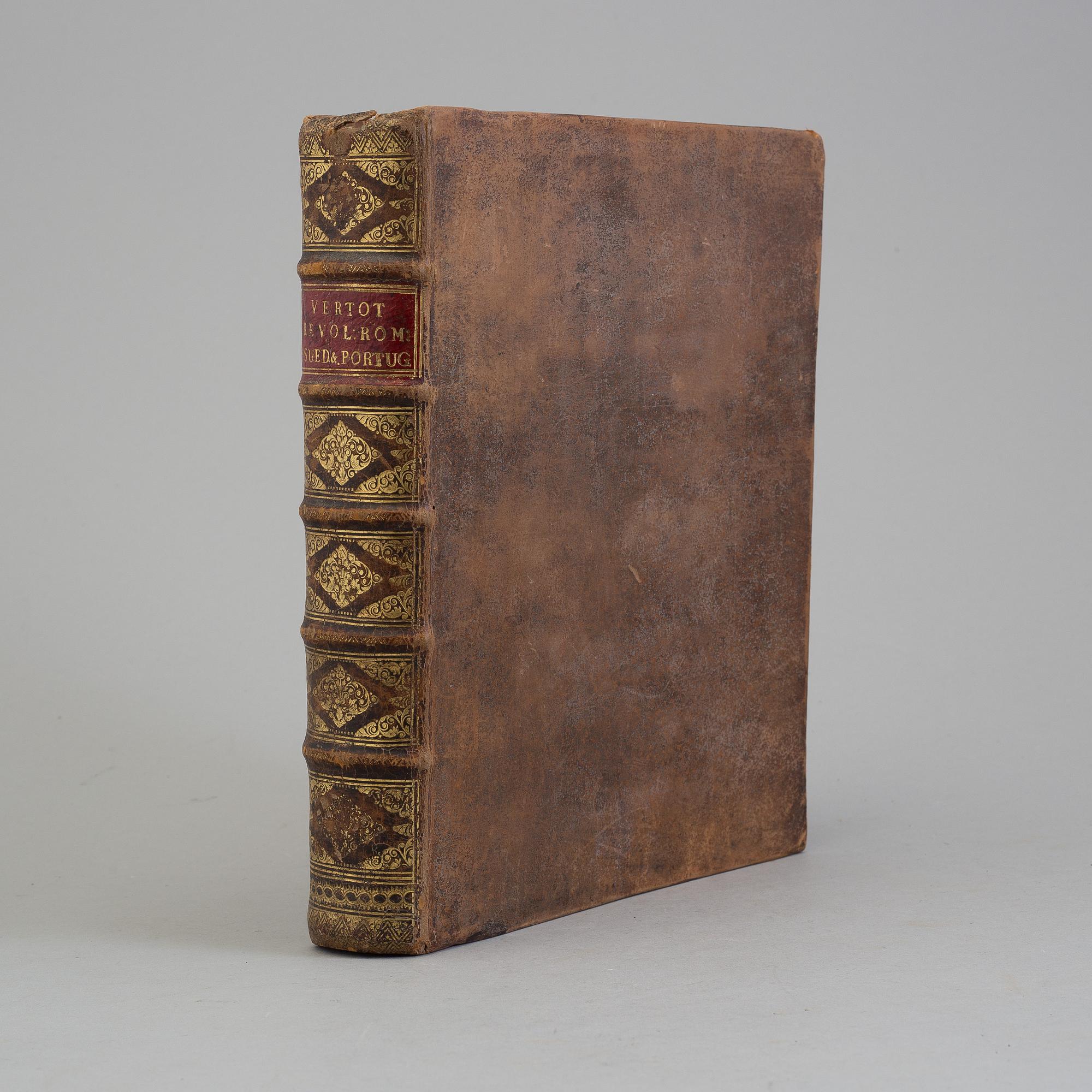 A BOOK, René-Aubert Vertot (Abbé Vertot).