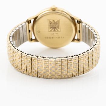 Omega, Genève, wristwatch, 33 mm.