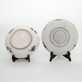 Vateja, 3 kpl, posliini, Japani 1800-luku.