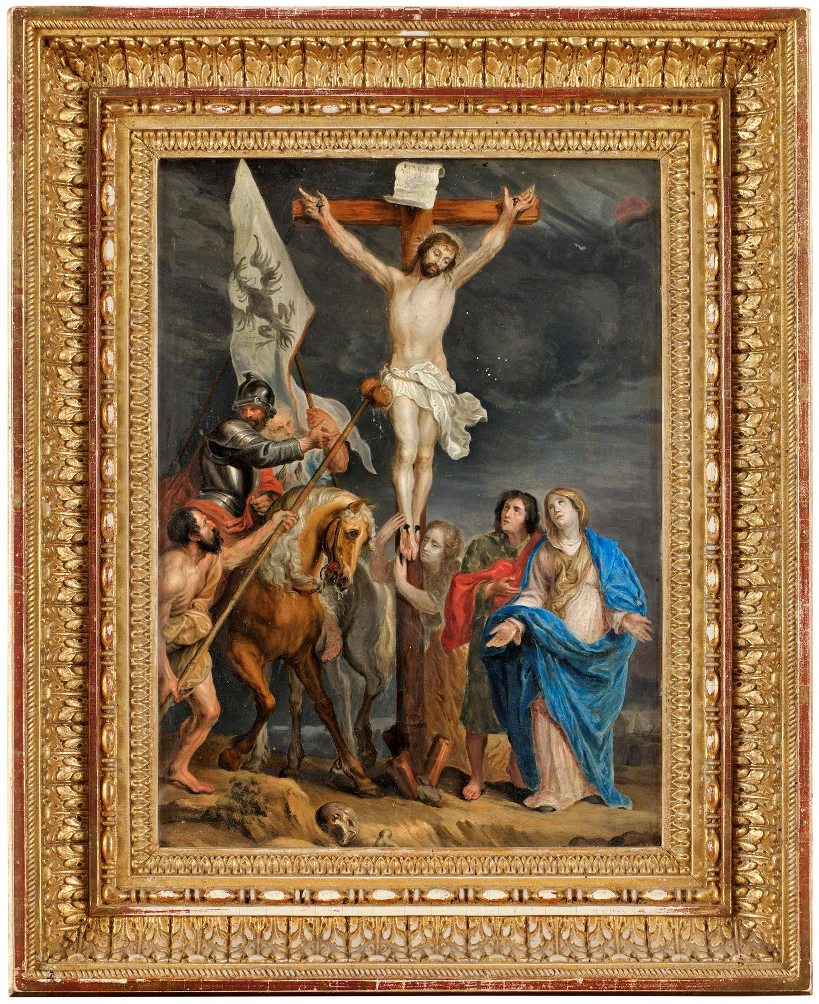 Antonis van Dyck Hans efterföljd, Korsfästelsen.