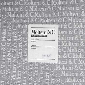 Hannes Wettstein, modulsoffa, 4 delar, "Turner", Molteni, Italien.