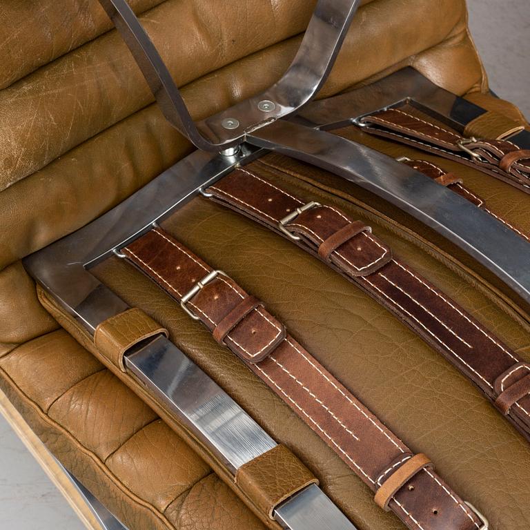 A 'Ari' easy chair and ottoman by Arne Norell.